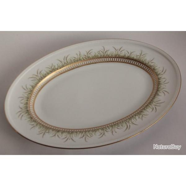 Plat ovale Artmis porcelaine Kaiser Allemagne
