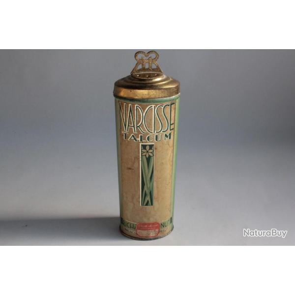 Ancienne bote publicitaire Talc Narcisse Richard Hudnut