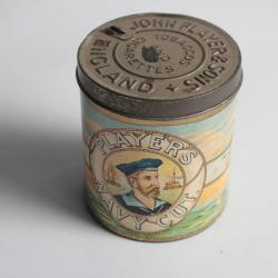 Boîte à Cigarettes tôle Tabac Medium Player's Navy Cut