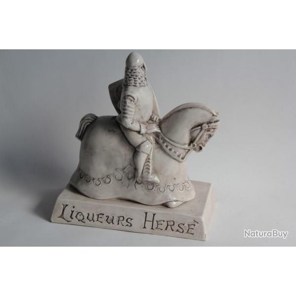 Chevalier cramique Liqueurs Hers Publicit