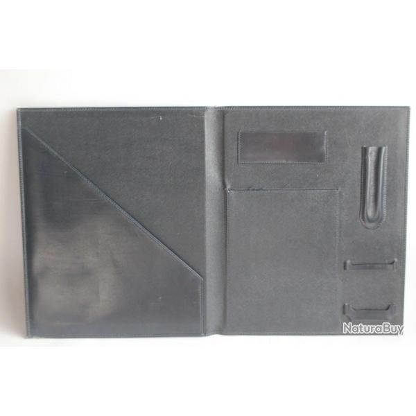 BULGARI Porte documents Confrencier cuir