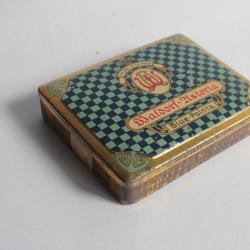 Boîte à Cigarettes tôle Waldorf-Astoria Blue Points Suisse