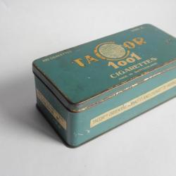 Boîte à Cigarettes tôle Tacor 1001 cigarettes série E Suisse