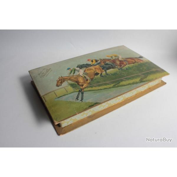 Bote chocolat course hippique bonbons fins de Villars Fribourg Suisse