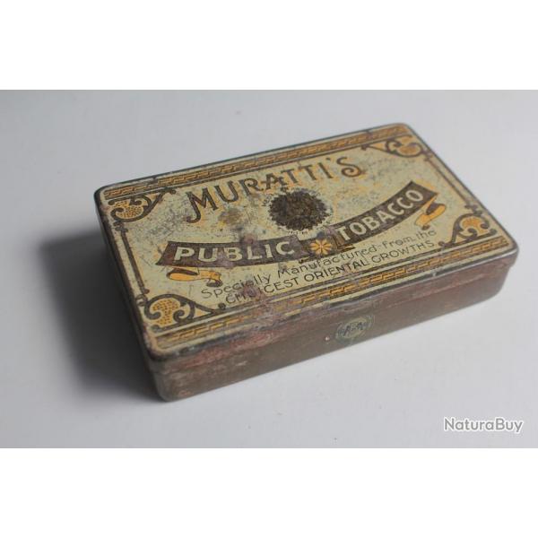 Bote  Cigarettes tle Muratti's public tobacco