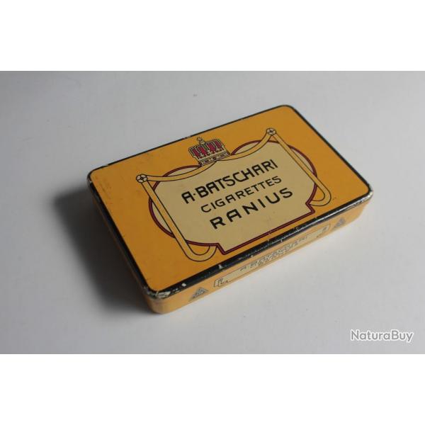 Bote  Cigarettes tle A. Batschari Cigarettes Ranius