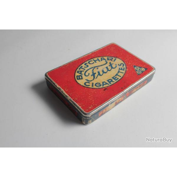 Bote  Cigarettes tle A. Batschari Cigarettes Fiat