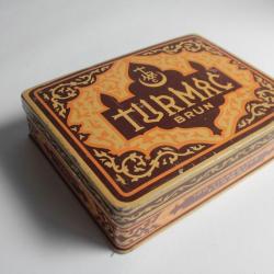 Boîte à Cigarettes tôle Turmac Brun