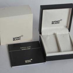 MONTBLANC Écrin pour boucles d'oreilles bijoux