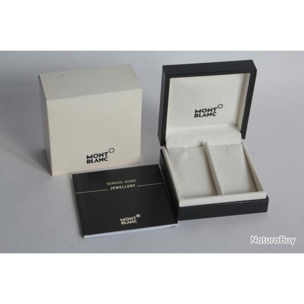 MONTBLANC crin pour boucles d'oreilles bijoux