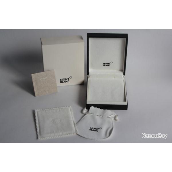 MONTBLANC crin pour boucles d'oreilles bijoux