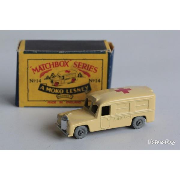 LESNEY Vhicule miniature N14 Daimler Ambulance Jouet
