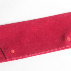 CARTIER Étui Pochette de voyage rouge Travel Pouch Case