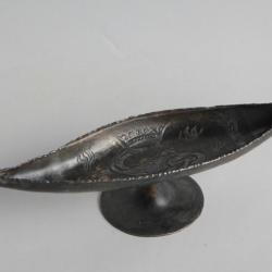 Coupe Vide-poche dinanderie LOYS Lucha Salamandre Art déco