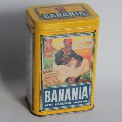 Boîte tôle chocolat cacao BANANIA 1kg Épices