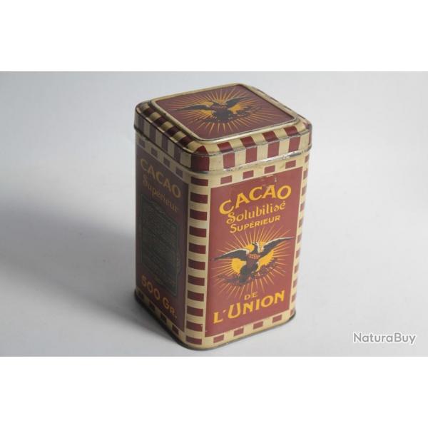 Bote tle Chocolat Cacao de l'Union Lyon