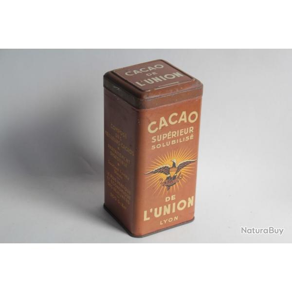 Bote tle Chocolat Cacao de l'Union Lyon
