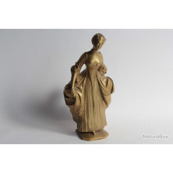 Lo LAPORTE-BLAIRSY Bronze dor Femme lgante