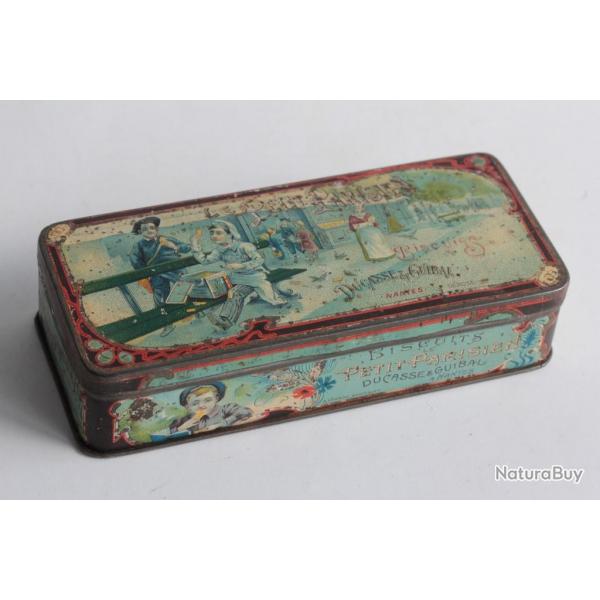 Bote tle Biscuits Le petit Parisien Ducasse & Guibal