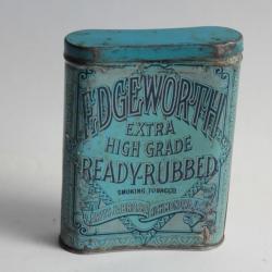 Boîte à Cigarettes tôle Edgeworth Smoking tobacco USA