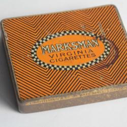 Boîte à Cigarettes tôle Marksman Virginia Cigarettes