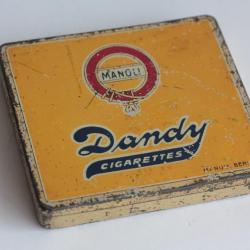 Boîte à Cigarettes tôle MANOLI Dandy