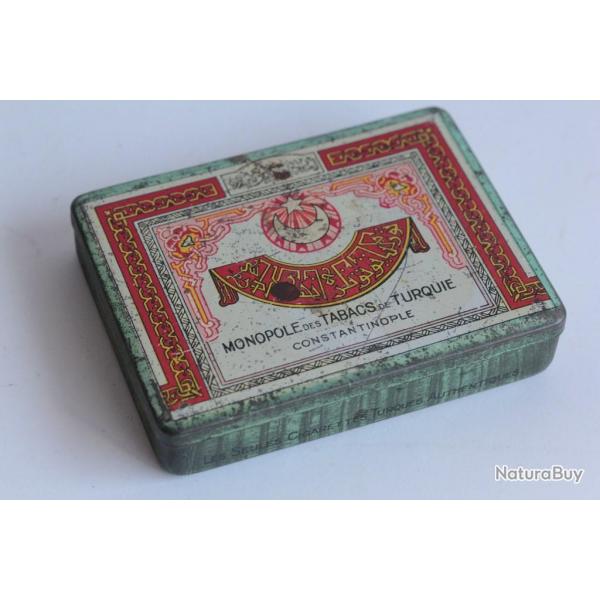 Bote  Cigarettes tle Monopole des Tabacs Turquie Constantinople