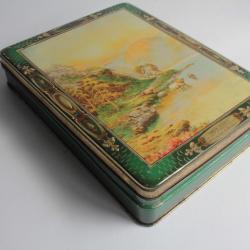 Boîte tôle Biscuits Peek Frean & Co Loch Garry London