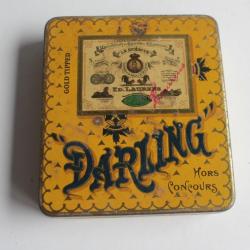 oîte à Cigarettes tôle ED. Laurens Le khédive Darling