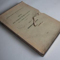 Plan Service des forces hydraulique Région Sud Est T 10 nivellement 1923