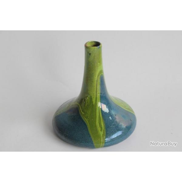 Vase Soliflore terre vernisse Alexandre Liotard Ferney Voltaire