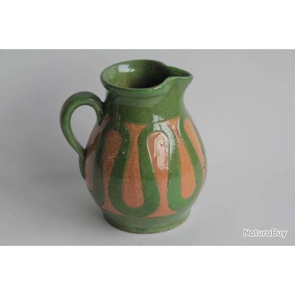 Pichet terre vernisse Nillavertas Sartre & Vallin Annecy Haute Savoie