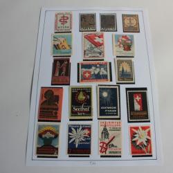 18 Vignettes suisse divers