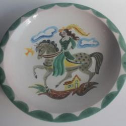 MENELIKA Grand plat céramique Suisse