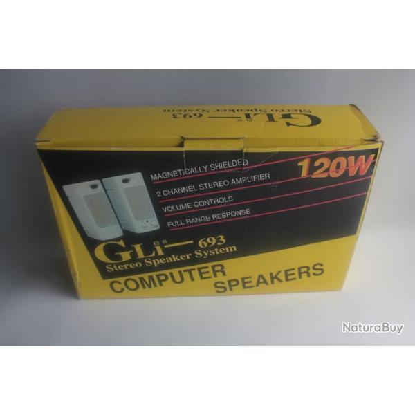 Enceinte ordinateur Gli-693 streo speaker system