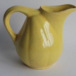 LIFAS Pichet céramique émaillée jaune Alice Sordet-Bonifas