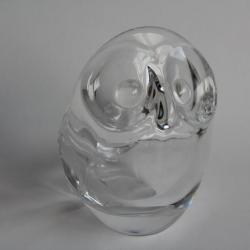 SEVRES Bougeoir Hibou cristal
