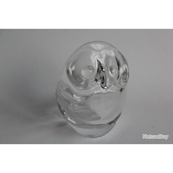 SEVRES Bougeoir Hibou cristal
