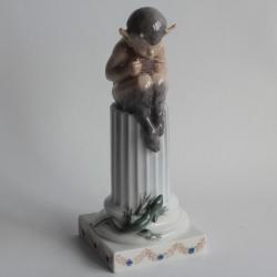 ROYAL COPENHAGEN Faune et lapin 456 Christian Thomsen Danemark