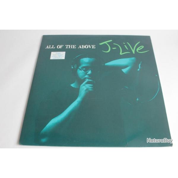 Vinyle 33T J-Live - All Of The Above