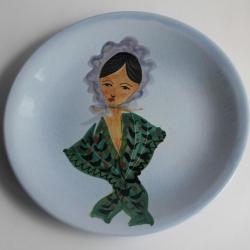 Assiette céramique Le Brescon Martigues Vallauris