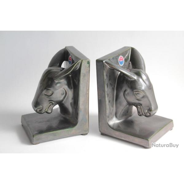 Serre-livres cramique nes Nyon Suisse Poterie fine