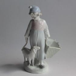 Berger et agneau porcelaine Metzler & Ortloff Ilmenau Allemagne