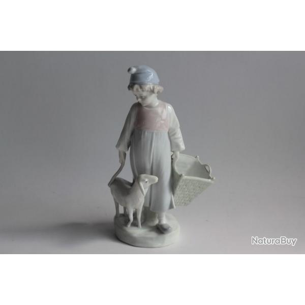Berger et agneau porcelaine Metzler & Ortloff Ilmenau Allemagne