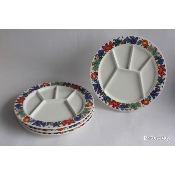 VILLEROY & BOCH Acapulco 4 Assiettes  raclette 25 cm