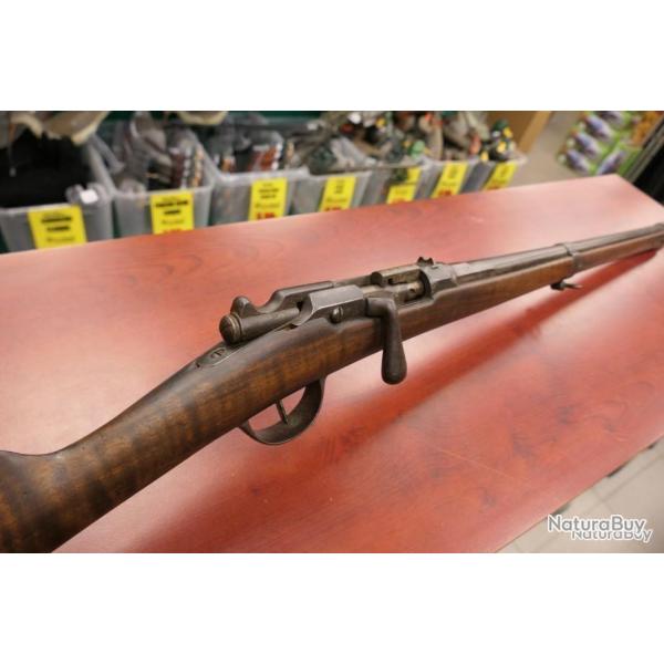 FUSIL CHASSEPOT GRAS 1866-74 MAS rechambr civil calibre 20
