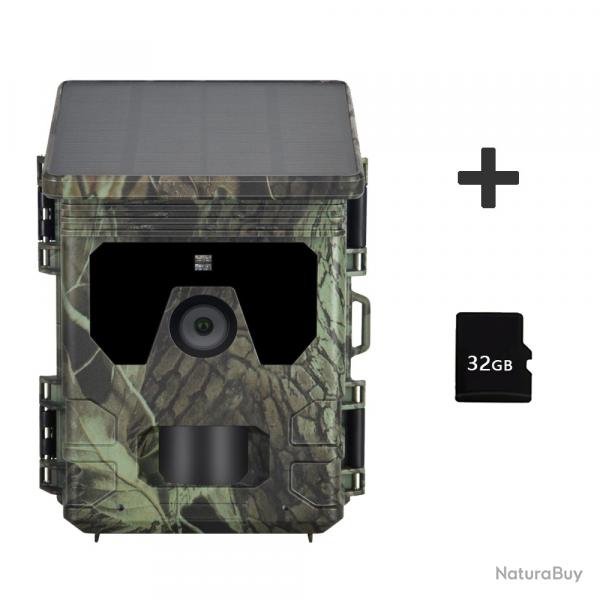 HC600A-32G -*Camra de chasse solaire extrieure, 4K, 50MP  LIVRAISON GRATUITE !!