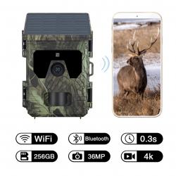 wifi600pro-*Caméra de chasse solaire extérieure, 4K, 36MP  LIVRAISON GRATUITE !!