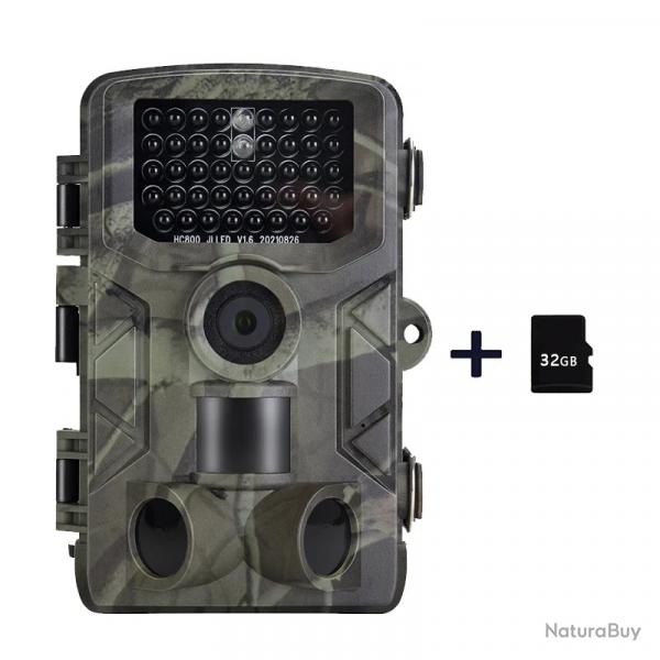 HC808A-32G-*Camra  infrarouge 24MP 1080P  LIVRAISON GRATUITE