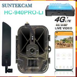 Mini900pro Caméra de faune 4G intégrée à énergie solaire 30MP 4K, Vision nocturne LIVRAISON GRATUITE